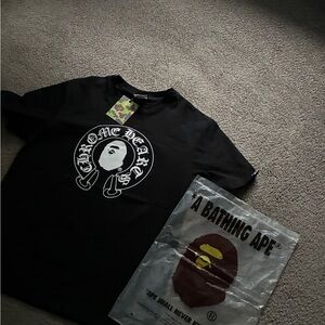 Bape Black Graphic Tee
